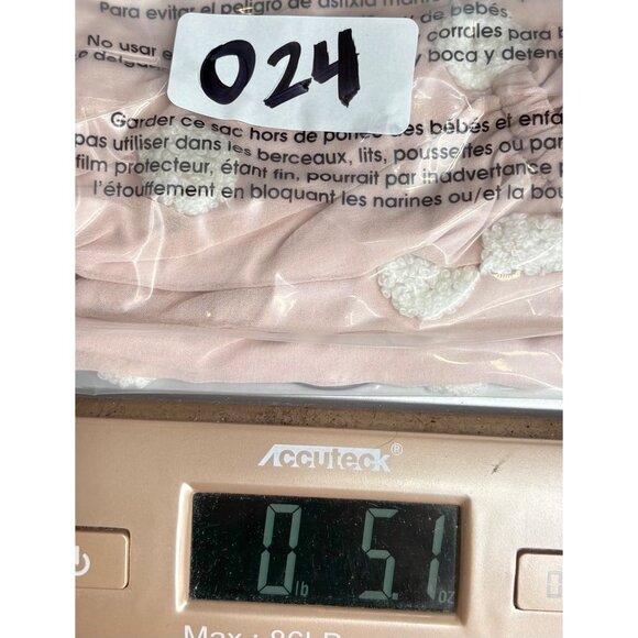 Yuni Yuni Los Angeles Womens beige Polka Dot Sheer Top M - Picture 6 of 6